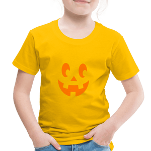 Pumpkin Face Toddler Halloween T-Shirt - Toddler Premium T-Shirt | Spreadshirt 814 at TFC&H Co.