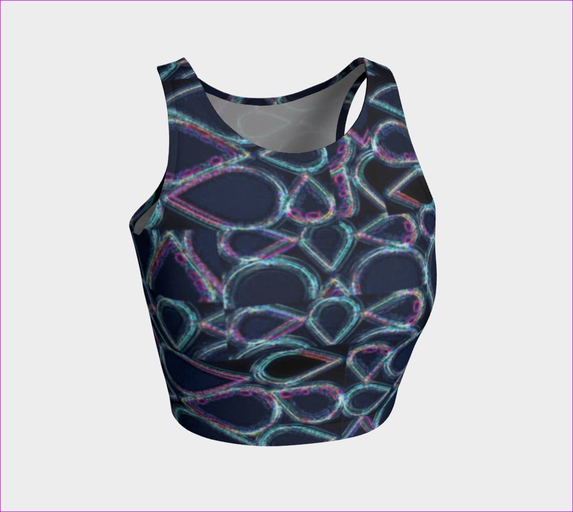 - Pure Hydro Premium EcoPoly Fiber Womens Athletic Crop Top - womens crop top at TFC&H Co.