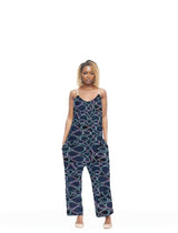 blue - Pure Hydro Women's Loose Cami Jumpsuit - womens jumpsuit at TFC&H Co.
