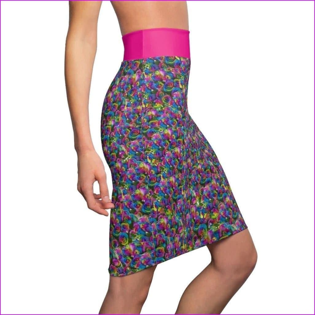 - Pys-Rose Women's Pencil Skirt Voluptuous (+) Size Available- Ships from The US - womens skirt at TFC&H Co.