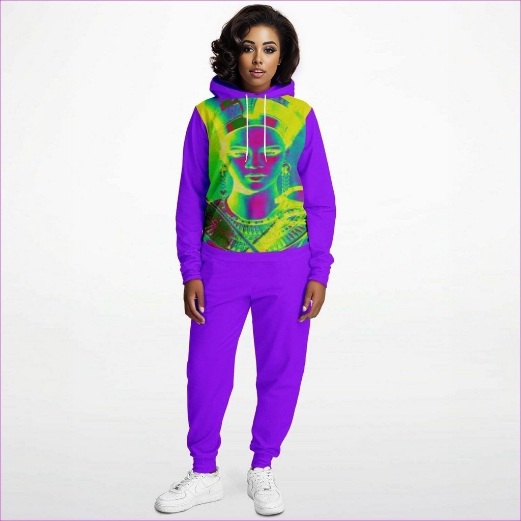 - Queens Premium Women's Sweatsuit - Fashion Hoodie & Jogger - AOP at TFC&H Co.