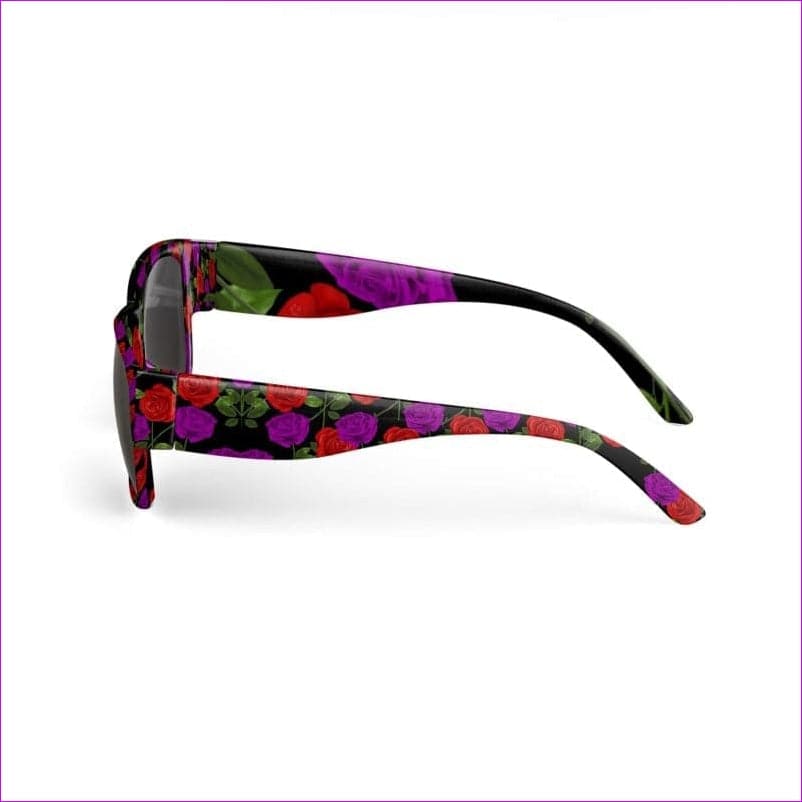- Red Rose Purp Designer Sunglasses - Sunglasses at TFC&H Co.