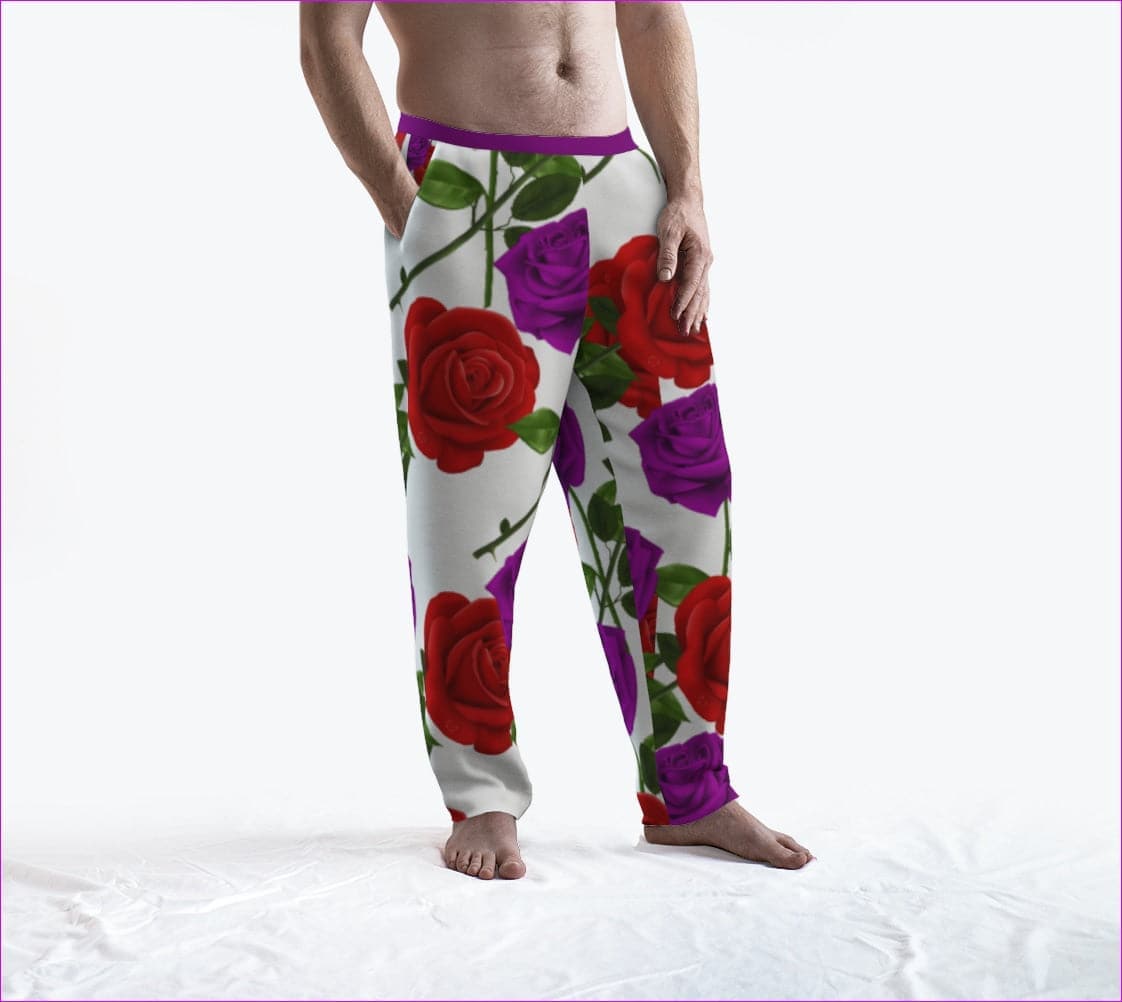 Red Rose Purp Women's Lounge Pants - Lounge Pants at TFC&H Co.