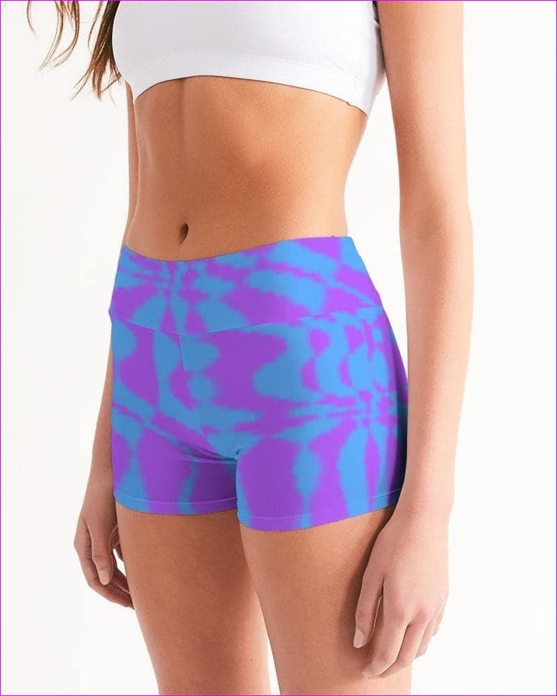 Reflect Women's Mid-Rise Yoga Shorts - women's shorts at TFC&H Co.