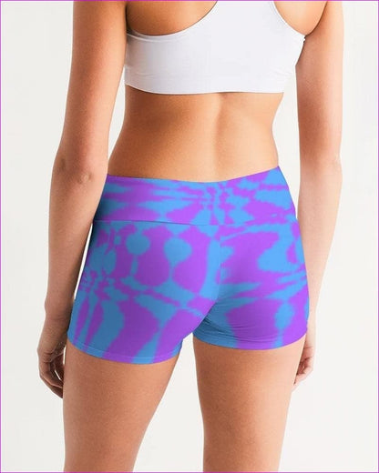 Reflect Women's Mid-Rise Yoga Shorts - women's shorts at TFC&H Co.