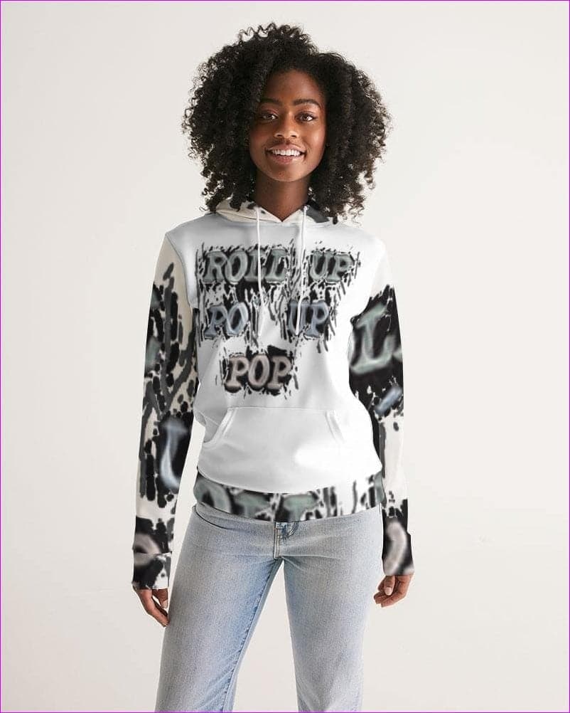 Roll Up Po' Up Pop News Edition Women's Hoodie - Women's Hoodie at TFC&H Co.