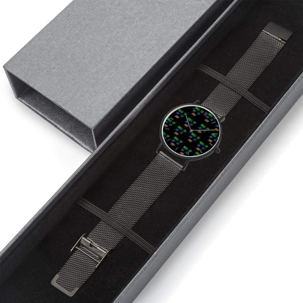 Roll Up Po´ Up POP Time Steel Strap Quartz Watch - watch at TFC&H Co.