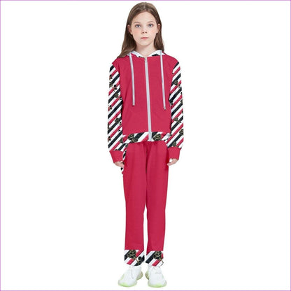 Rose Gold Kids Tracksuit - 2 colors - kid's jogging set at TFC&H Co.