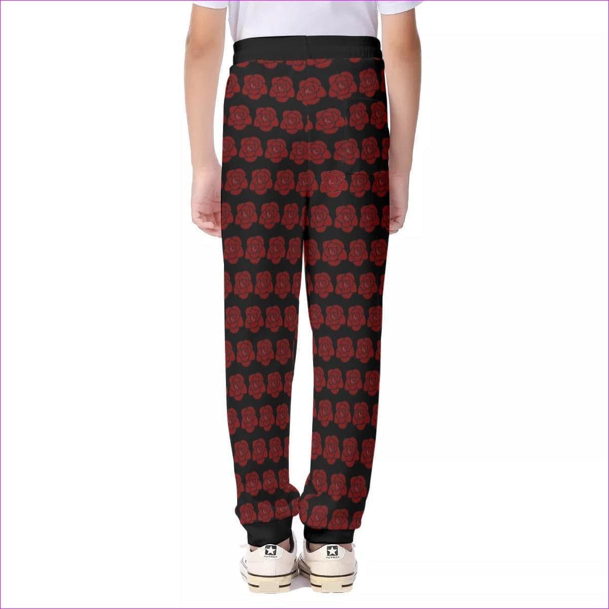 Roseline Red Kids Casual Pants - kid's pants at TFC&H Co.