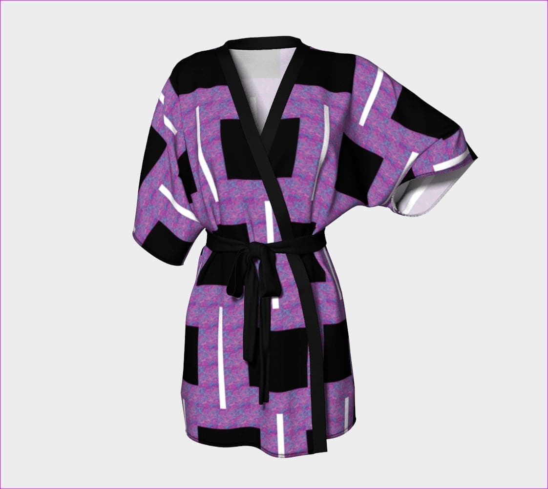 - Royal Geo 2 Kimono Robe - Womens Kimono Robe at TFC&H Co.