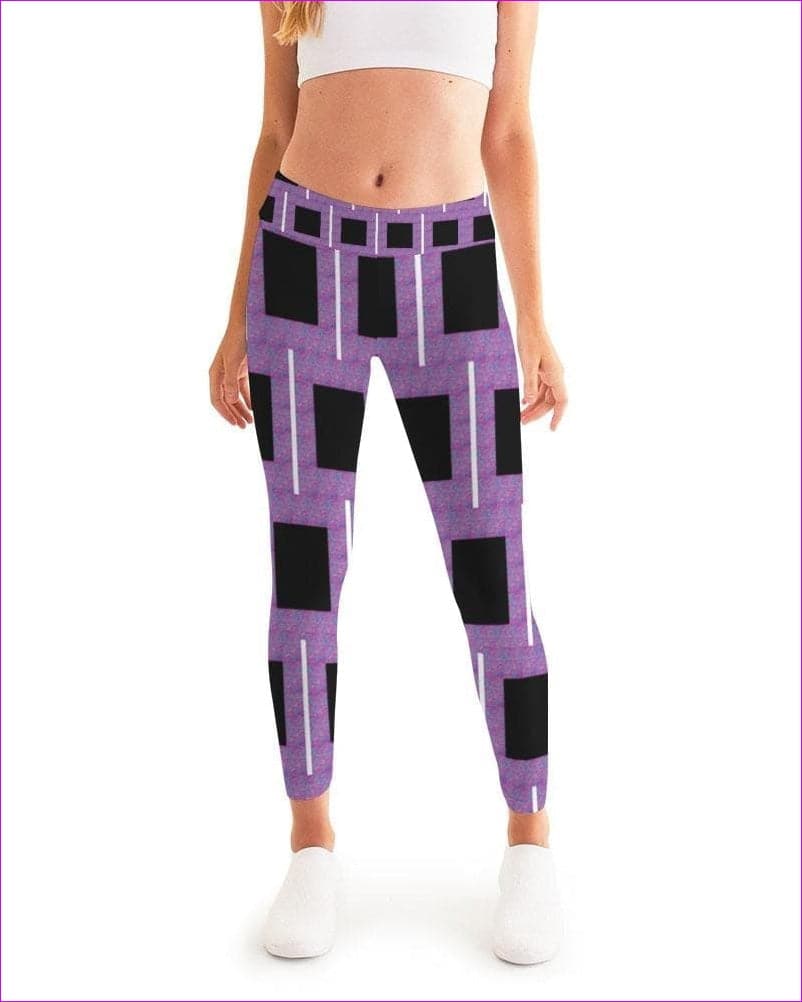 Royal Geo 2 Mini Women's Yoga Pant - women's leggings at TFC&H Co.