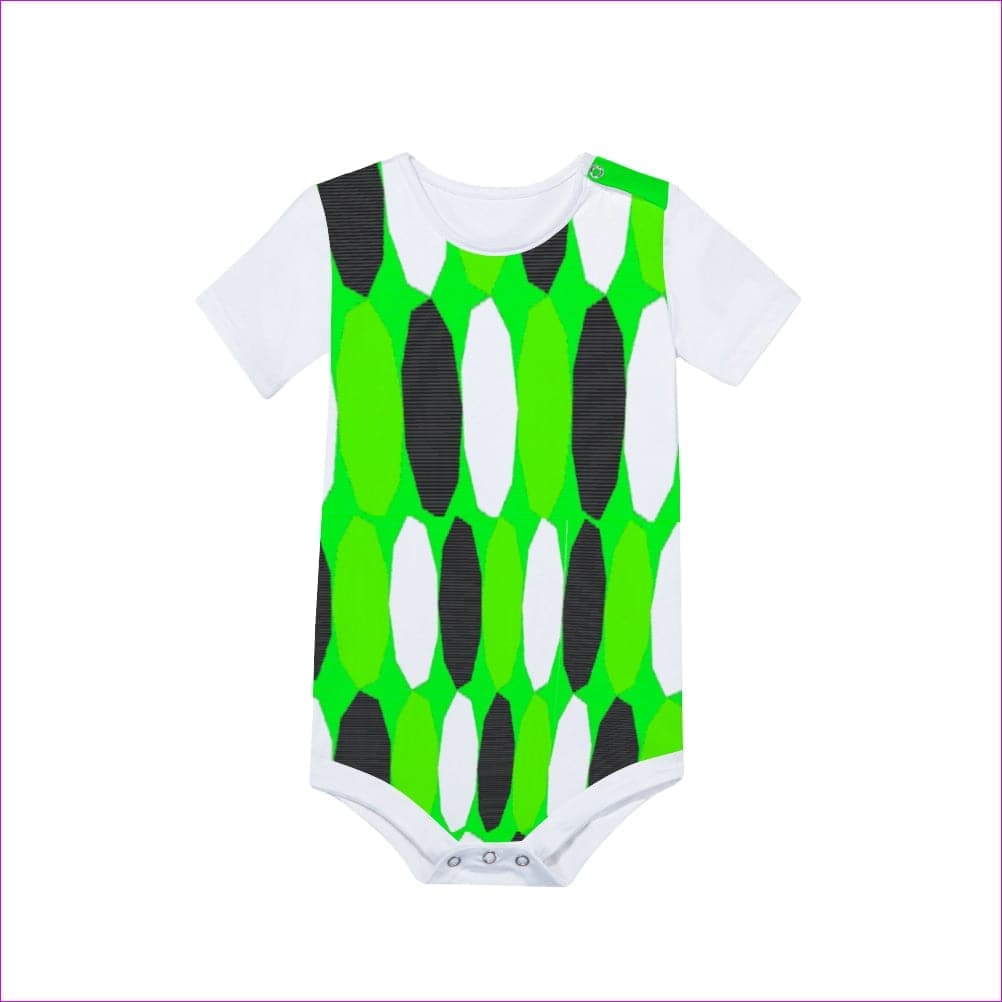 - Royal Geo Baby's Short Sleeve Romper - infant onesie at TFC&H Co.