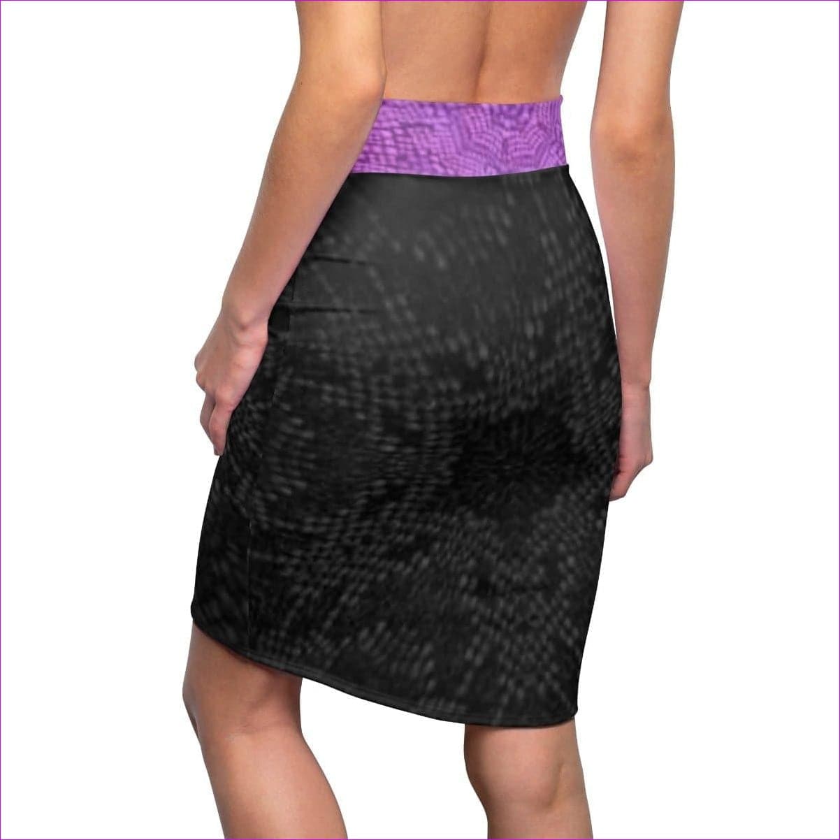Royal Snakeskin Pencil Skirt Voluptuous (+) SIze Available- Ships from The US - women's skirt at TFC&H Co.