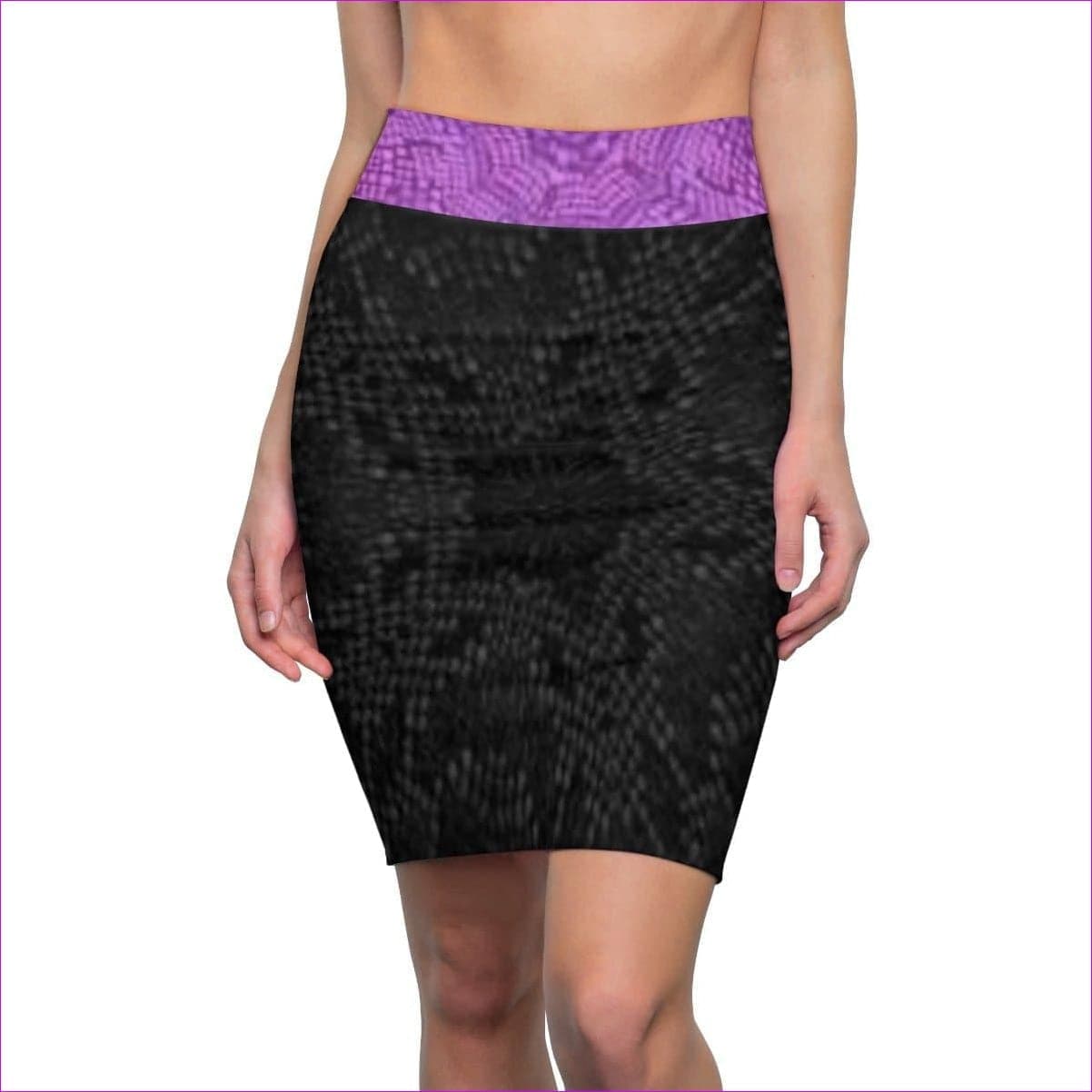 Royal Snakeskin Pencil Skirt Voluptuous (+) SIze Available- Ships from The US - women's skirt at TFC&H Co.