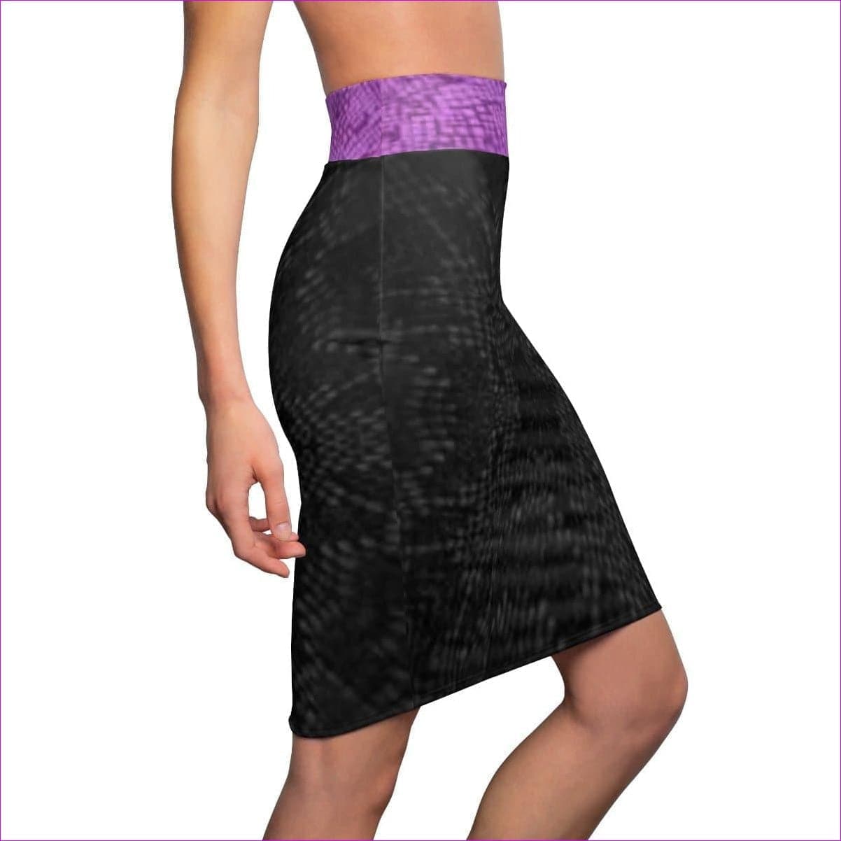 Royal Snakeskin Pencil Skirt Voluptuous (+) SIze Available- Ships from The US - women's skirt at TFC&H Co.