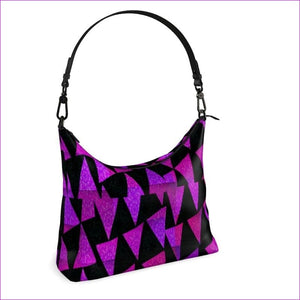 - Royal Tri Prism Premium Nappa Leather Square Hobo Bag - handbags at TFC&H Co.