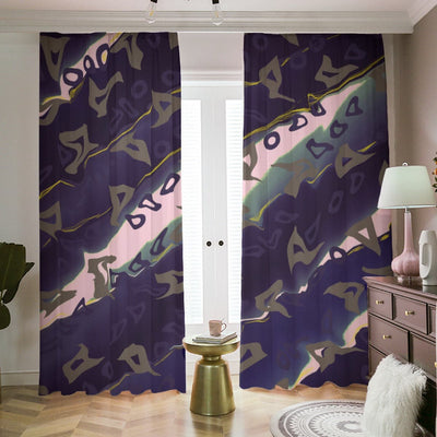 Navy - Runaway Blackout Curtains | 265(gsm) - blackout curtains at TFC&H Co.