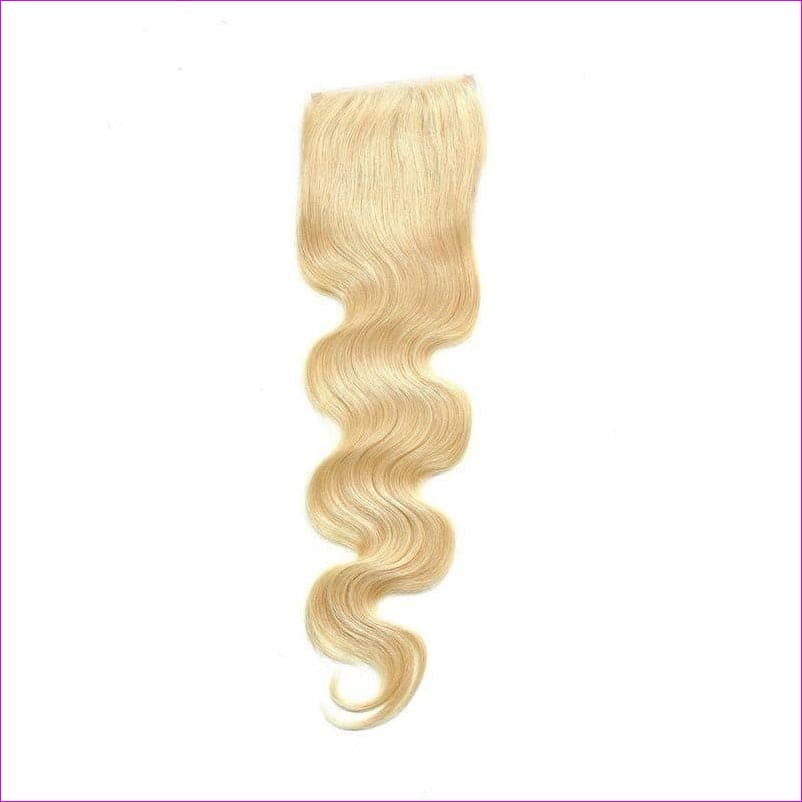 - Russian Blonde Closure 100% Human Hair - closure at TFC&H Co.