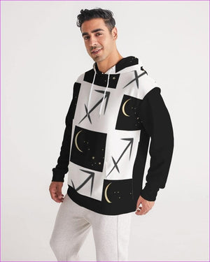 - Sagittarius Moon Men's Hoodie - Mens Hoodie at TFC&H Co.