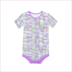 - Scribbled Baby's Short Sleeve Romper - infant onesie at TFC&H Co.