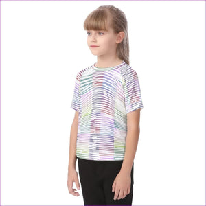 - Scribbled Kids Raglan Sleeve T-shirt - kids top at TFC&H Co.