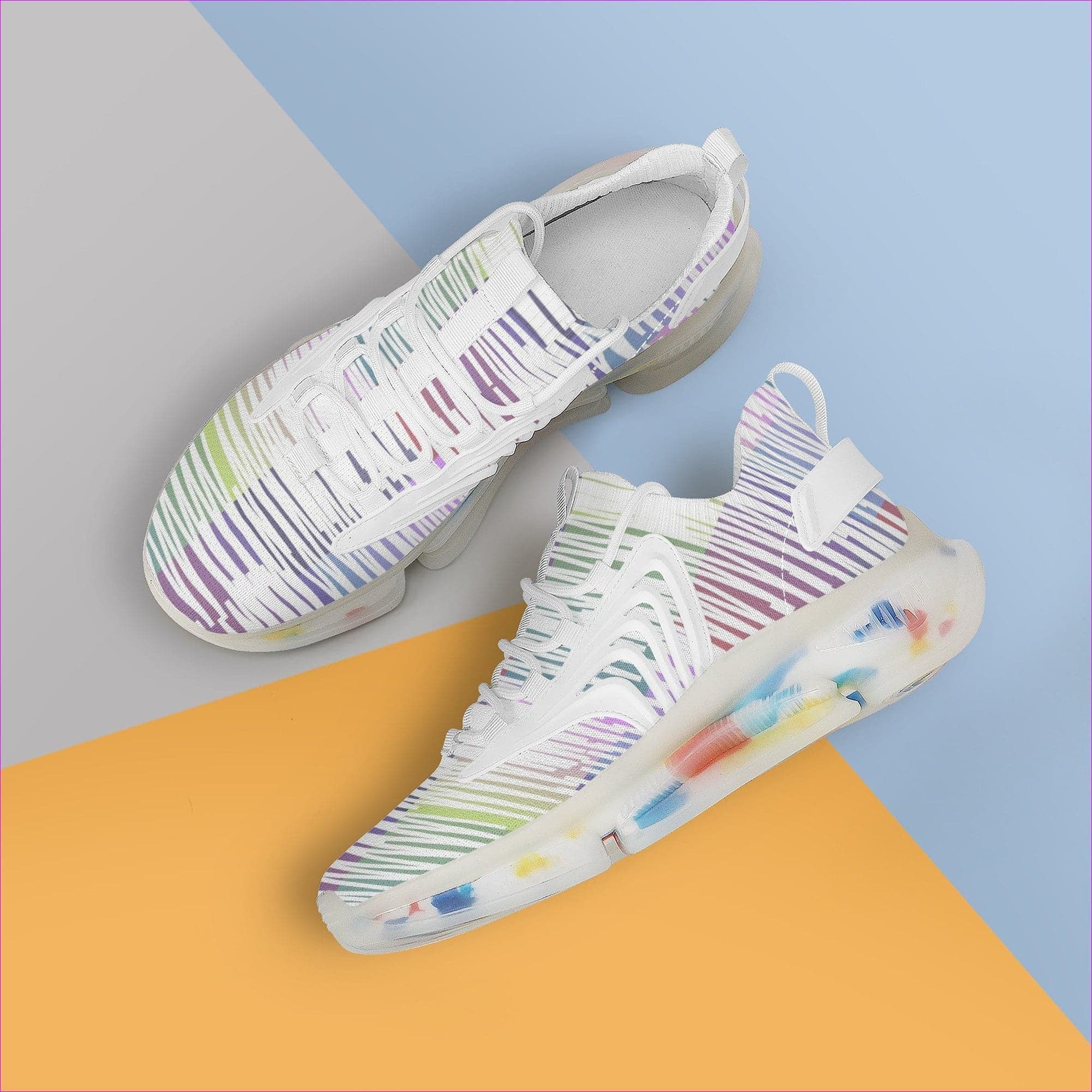 Scribbled React Sneakers - shoes at TFC&H Co.