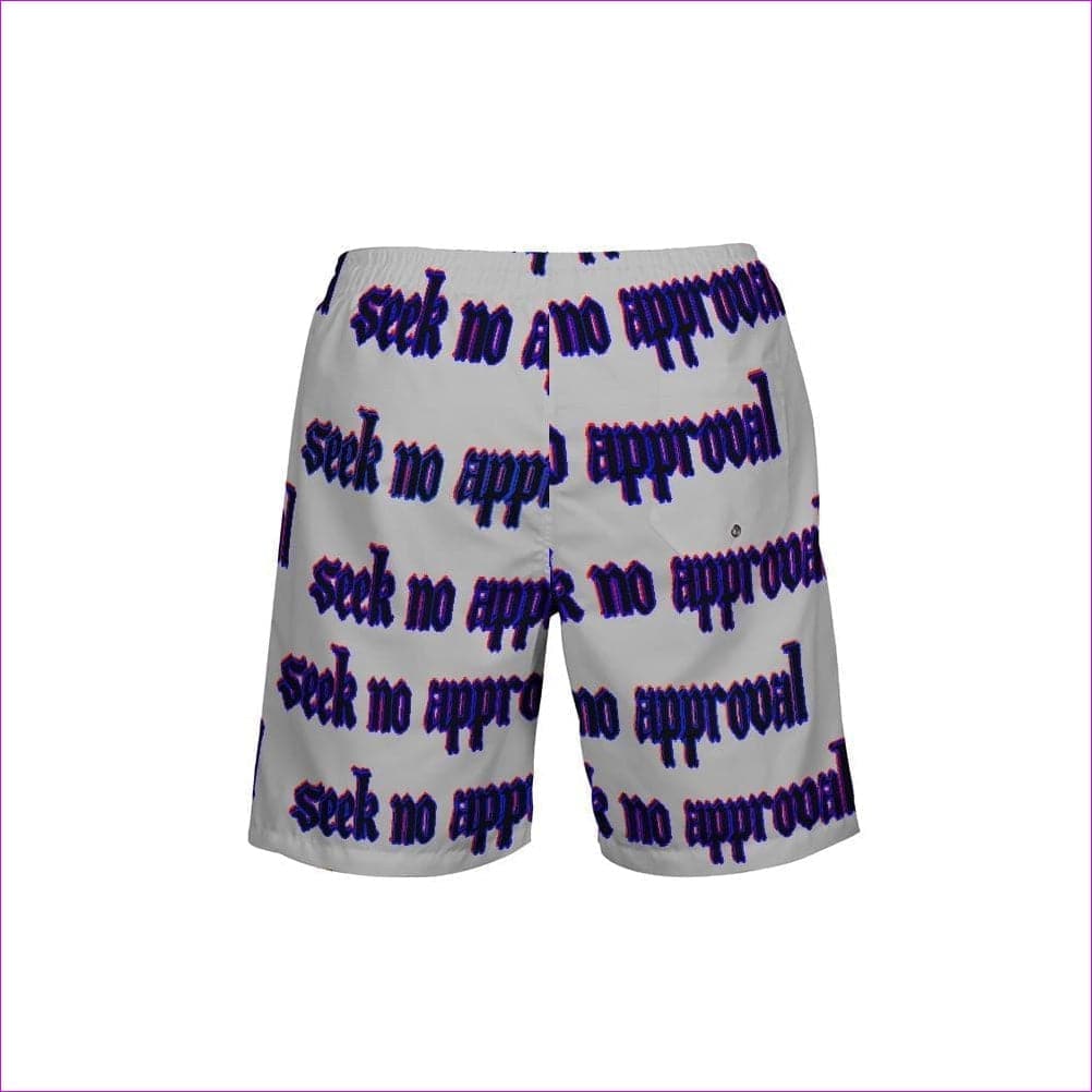 Seek No Approval 2 Men's Swim Trunk - men's shorts at TFC&H Co.