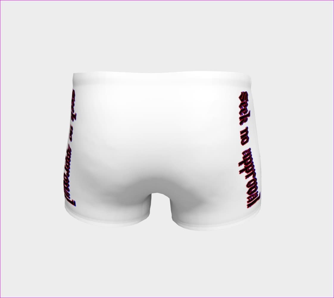 Seek No Approval EcoPoly Fiber Women's Athletic Short Shorts - women's shorts at TFC&H Co.