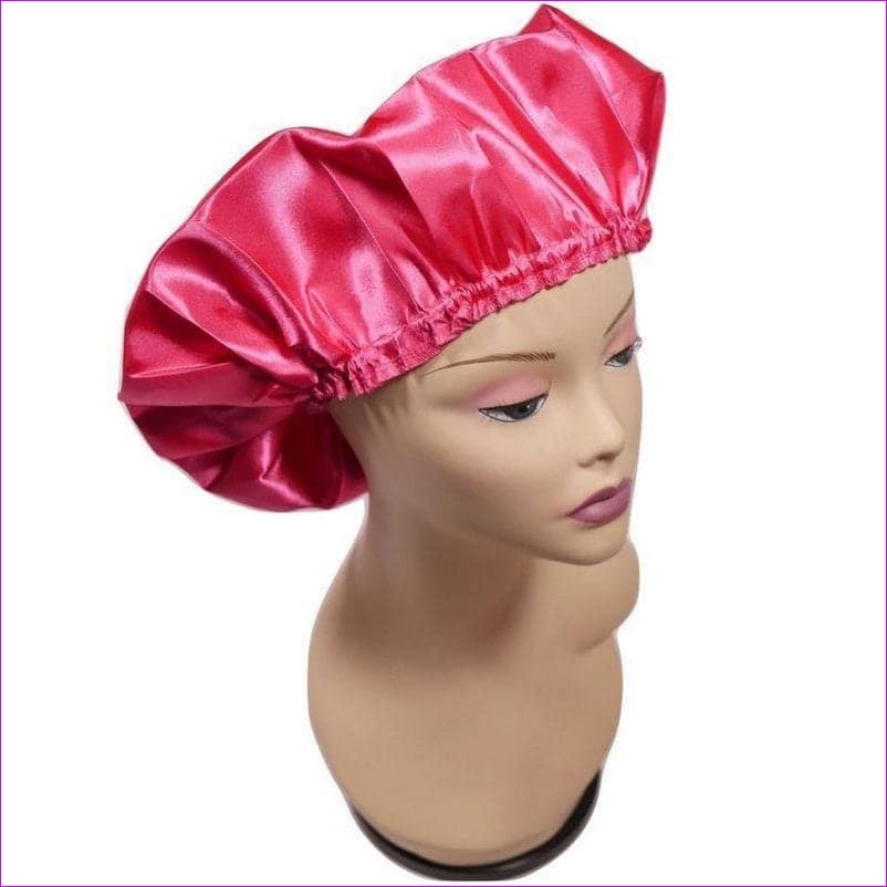 Hot Pink Silk Bonnet - bonnet at TFC&H Co.