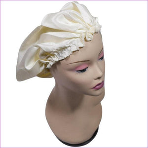Cream - Silk Bonnet - bonnet at TFC&H Co.