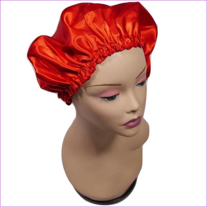 Ruby Red - Silk Bonnet - bonnet at TFC&H Co.