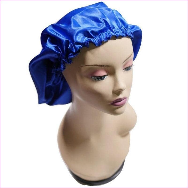 Blue Silk Bonnet - bonnet at TFC&H Co.