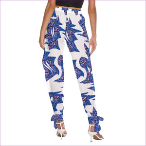 - Skewed Women's Side Seam Cutout Pants With Bottom Strap - womens pants at TFC&H Co.