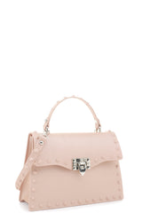 NUDE - Smooth Jelly Stud Buckle Crossbody Bag - Ships from The US - handbag at TFC&H Co.