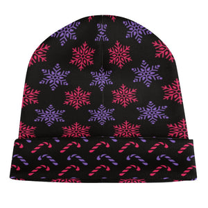 - Snow & Candy Christmas Knitted Hat - hat at TFC&H Co.