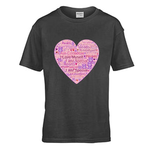 Black - Speak-Over Kid's Crew Neck T-shirt | Gildan 100% Cotton - Kids t-shirt at TFC&H Co.