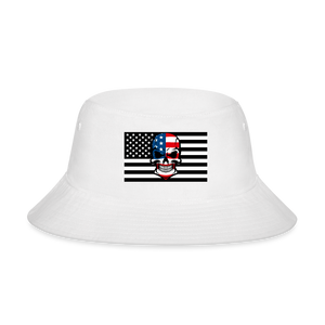 Skull Flag Bucket Hat - Ships from The US - Bucket Hat at TFC&H Co.