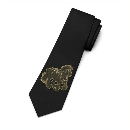One Size Stallion Clothing Necktie - Black - necktie at TFC&H Co.