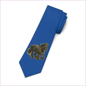 One Size - Stallion Clothing Necktie - Blue - necktie at TFC&H Co.
