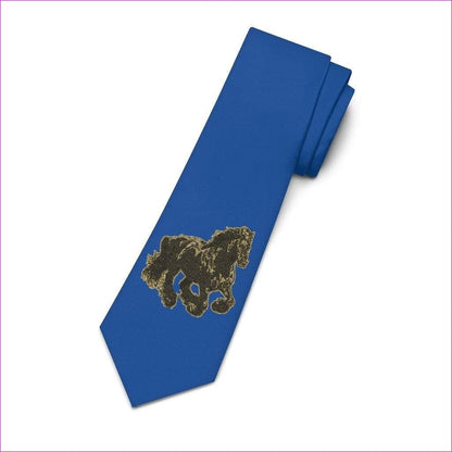 One Size Stallion Clothing Necktie - Blue - necktie at TFC&H Co.