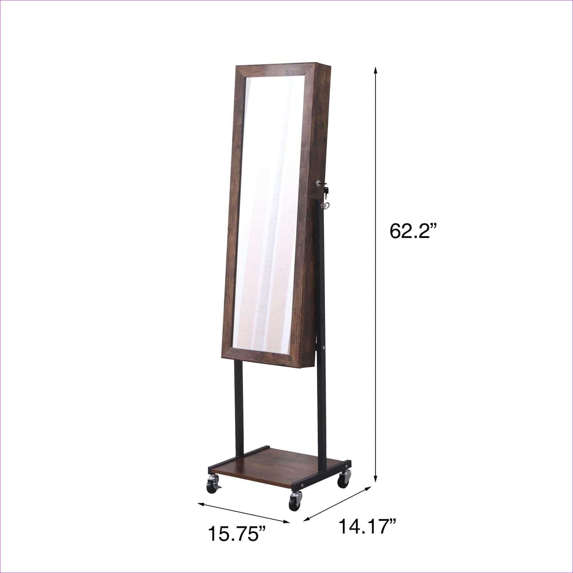 - Standing jewelry cabinet with LED Lights - jewelry Cabinet at TFC&H Co.