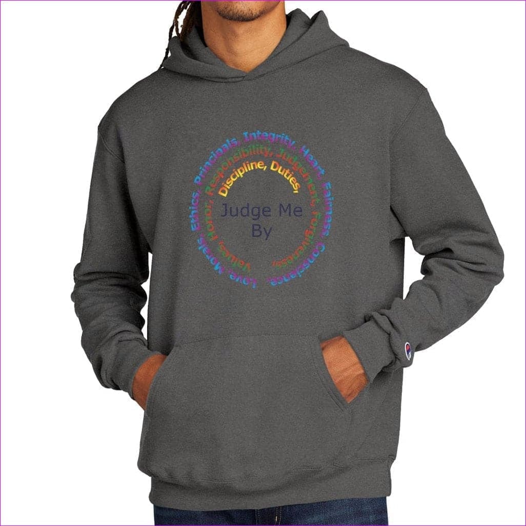 Charcoal Heather Stature & Character Champion Hoodie - unisex hoodie at TFC&H Co.