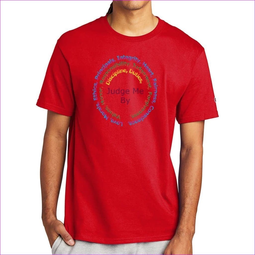 Red - Stature & Character Champion T-shirt - Unisex T-Shirt at TFC&H Co.
