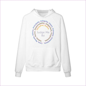 White - Stature & Character Fleece Hoodie - Shirts & Tops at TFC&H Co.