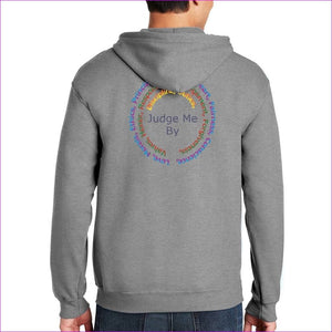 S SportS Grey - Stature & Character Heavy Blend Full-Zip Hooded Sweatshirt - unisex hoodie at TFC&H Co.
