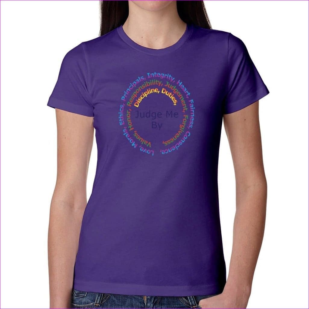 Purple Rush - Stature & Character Women’s & Teen's Boyfriend T-shirt - womens t-shirt at TFC&H Co.
