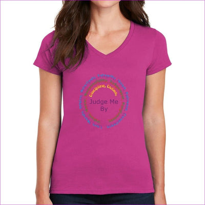 Heliconia - Stature & Character Women’s & Teen's Heavy Cotton V-Neck T-Shirt - womens t-shirt at TFC&H Co.