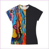 Black Beauty - Street Art 2 Women's Regular Tee | 100% Cotton - 4 colors - womens t-shirt at TFC&H Co.