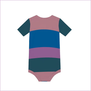 - Striped Baby's Short Sleeve Romper - infant onesie at TFC&H Co.