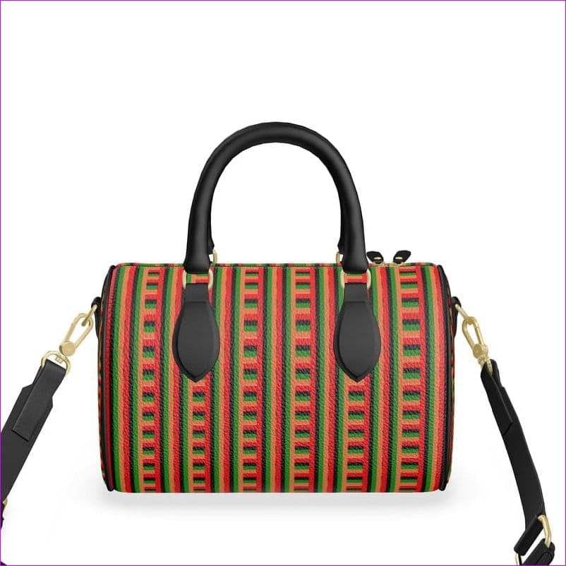 - Striped Galore Luxury Leather Mini Denbigh Duffle Bag - Mini Denbigh Duffle bag at TFC&H Co.